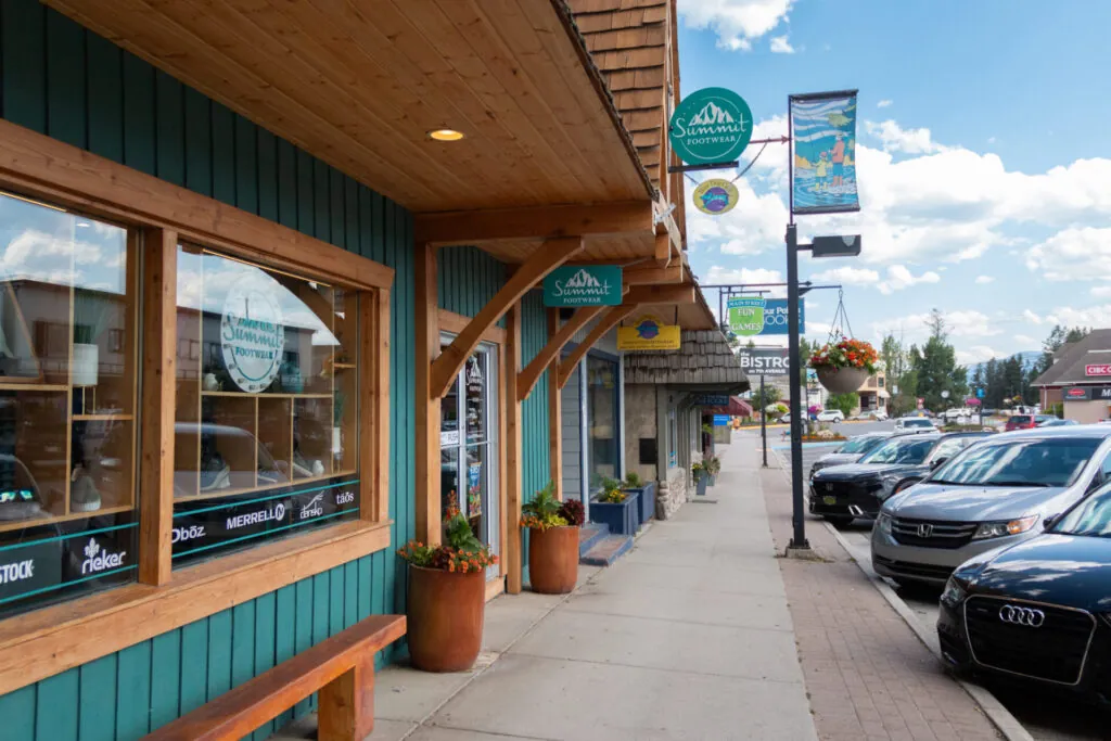 Downtown Invermere Summer