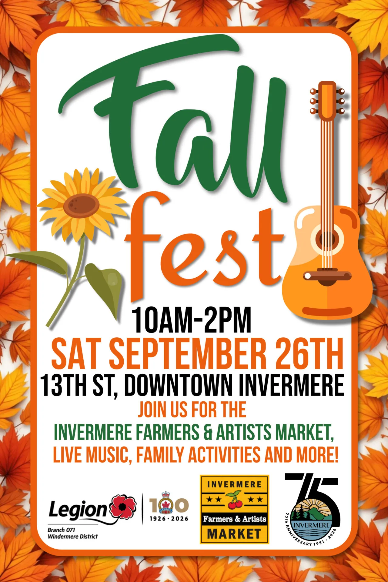 Fall Fest 2026 Poster