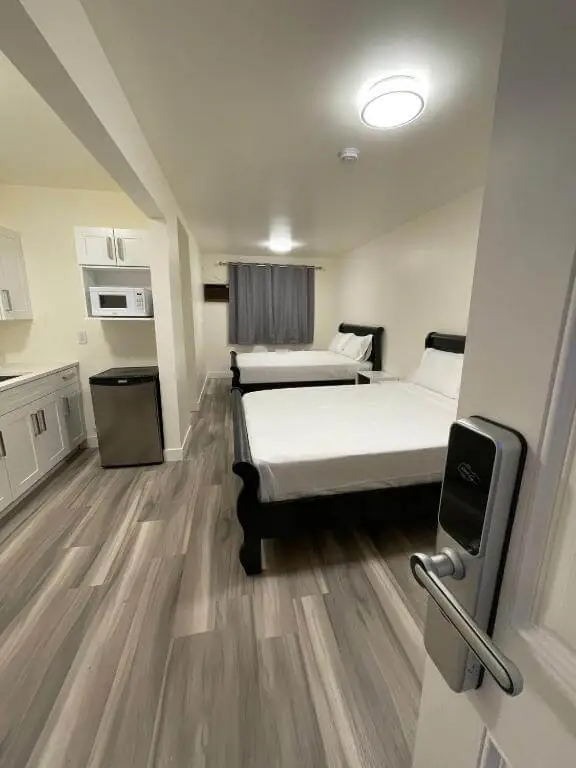 Destination Inn guest room